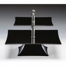 ZİCCO POLYKARBONAT TEŞHİR STANDI SİYAH 25*35CM H:29CM - ZCP 631-3