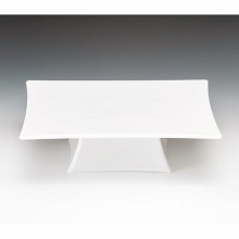 ZİCCO POLYKARBONAT TEŞHİR STANDI BEYAZ 20*20CM H:7CM - ZCP 626-2
