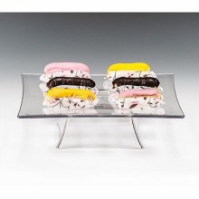 ZİCCO POLYKARBONAT TEŞHİR STANDI ŞEFFAF 20*20CM H:7CM - ZCP 626-1