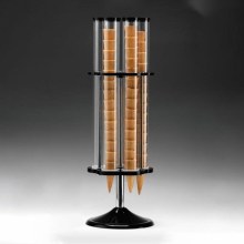 ZİCCO 6\'LI AKRİLİK STANDLI POLYCARBONAT DÖNER KÜLAH STANDI - ZCP 802