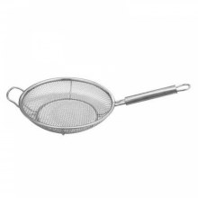 APSAL PASLANMAZ ÇELİK SAPLI SEYREK SÜZGEÇ 30CM - QL079