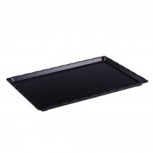APSAL POLİKARBON SİYAH KIRILMAZ TEŞHİR TEPSİ (NO:3) 20*30 CM