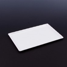 APSAL POLİKARBON BEYAZ KIRILMAZ TEŞHİR TEPSİ (NO:3) 20*30 CM