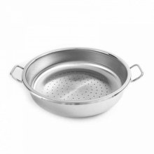YÜRÜK METAL SAPLI ÇELİK SÜZGEÇ 60*14 CM 39 LT