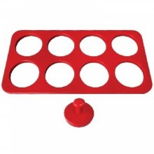 TÜRKAY POLİETİLEN KÖFTE KALIBI 30*50*1,5 (ÇAP10) CM