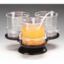 ZİCCO POLYCARBONAT DÖNER SOSLUK REÇELLİK STANDI ZCP 210