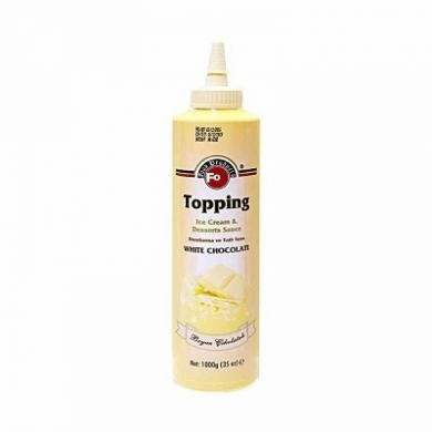 FO BEYAZ ÇİKOLATALI TOPPİNG (DONDURMA SOSU) 1 KG - 77201