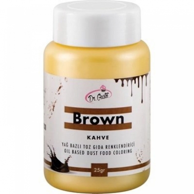 YAĞ BAZLI TOZ BOYA 25GR KAHVE - 79583